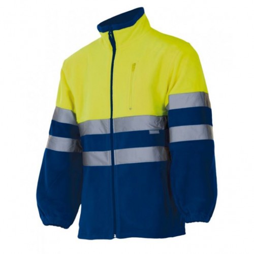 Chaqueta polar bicolor alta visibilidad Chaqueta polar bicolor alta visibilidad