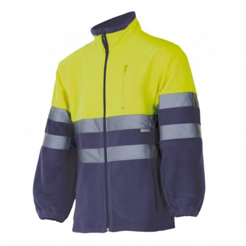 Chaqueta polar bicolor alta visibilidad Chaqueta polar bicolor alta visibilidad