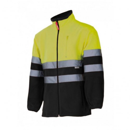 Chaqueta polar bicolor alta visibilidad Chaqueta polar bicolor alta visibilidad